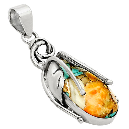 Spiny Oyster Turquoise Pendant SDP158091