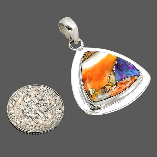 Spiny Oyster Turquoise Pendant P-1076 SDP158115