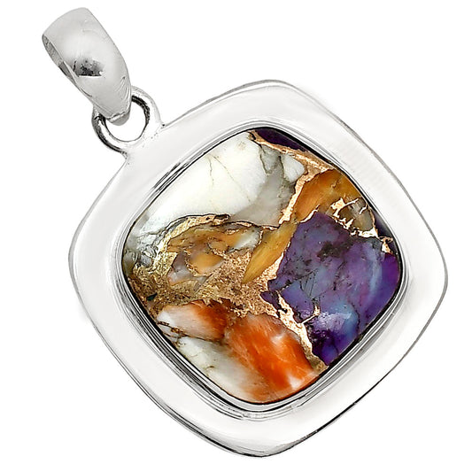 Spiny Oyster Turquoise Pendant P-1076 SDP158117