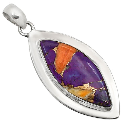 Spiny Oyster Turquoise Pendant P-1076 SDP158119