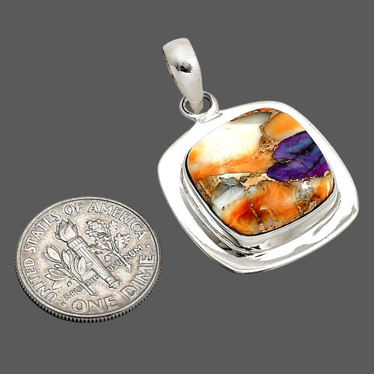 Spiny Oyster Turquoise Pendant P-1076 SDP158133