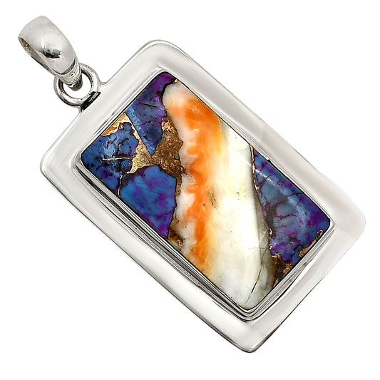 Spiny Oyster Turquoise Pendant P-1076 SDP158136