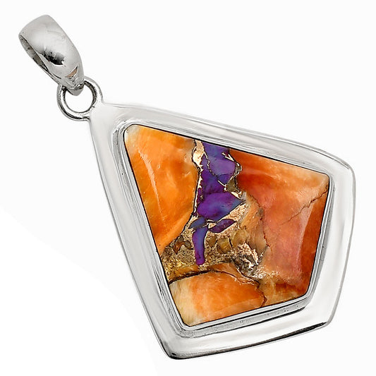 Spiny Oyster Turquoise Pendant P-1076 SDP158137