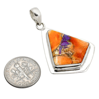 Spiny Oyster Turquoise Pendant P-1076 SDP158137