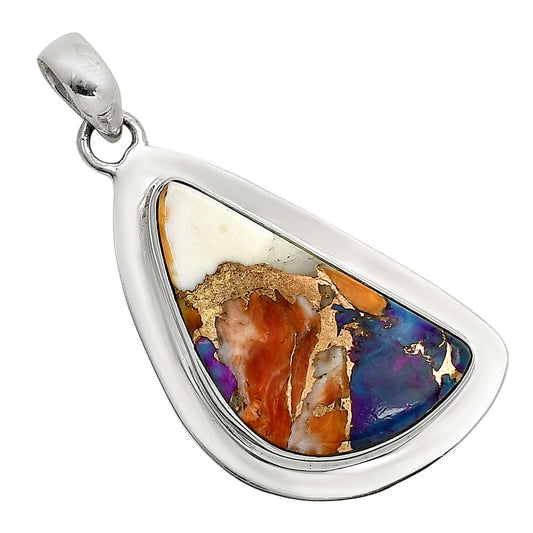 Spiny Oyster Turquoise Pendant P-1076 SDP158145