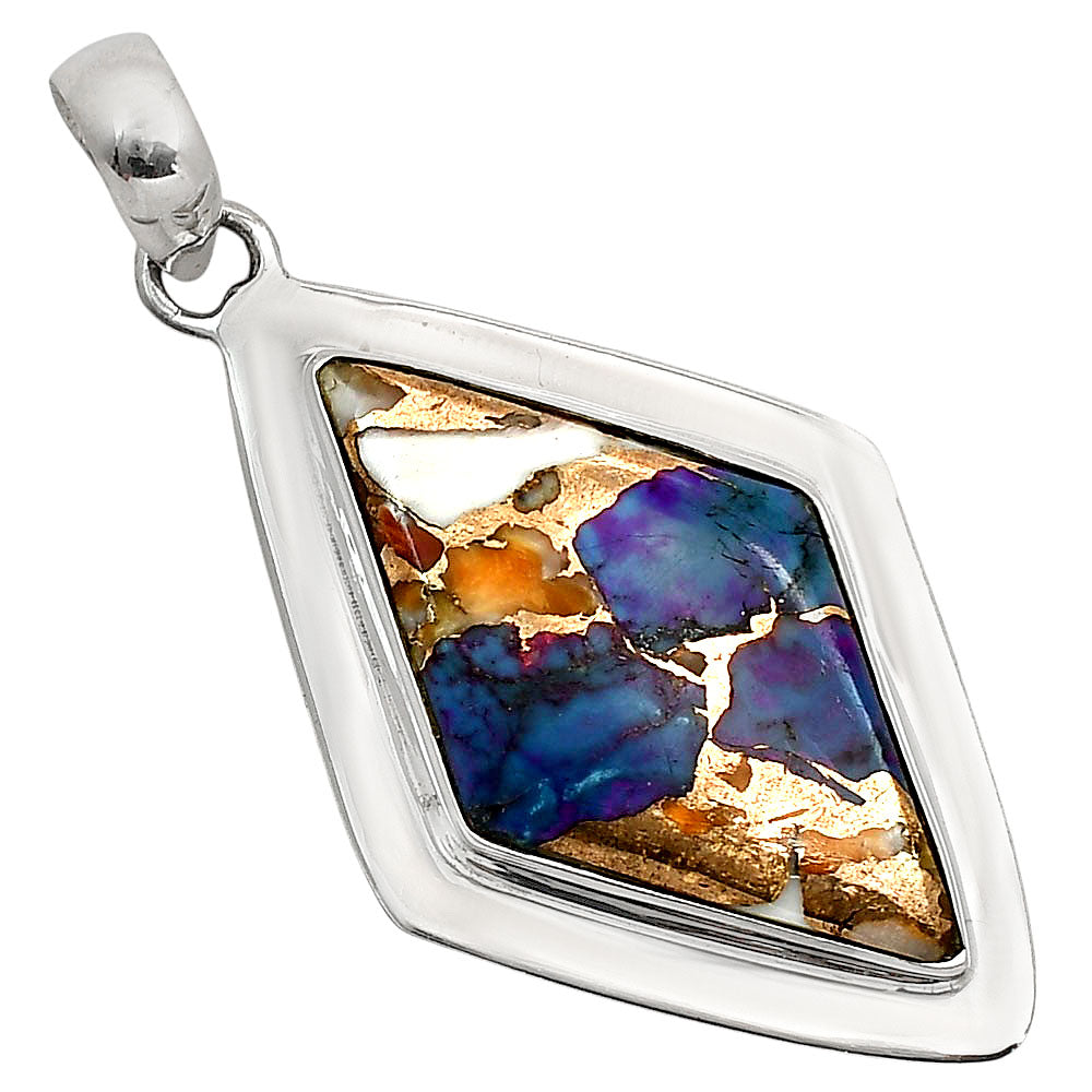 Spiny Oyster Turquoise Pendant P-1076 SDP158146