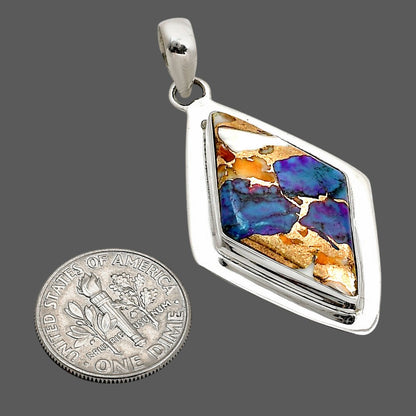 Spiny Oyster Turquoise Pendant P-1076 SDP158146