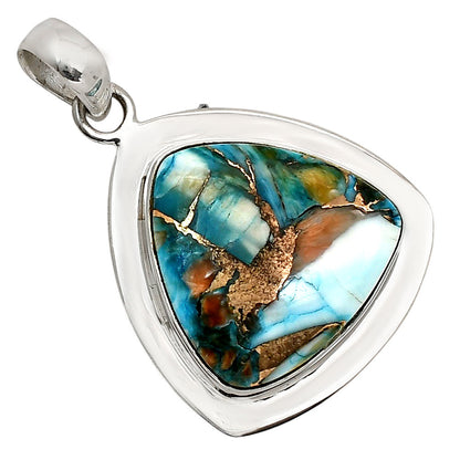 Spiny Oyster Turquoise Pendant P-1076 SDP158167