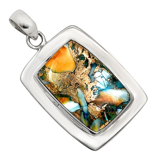 Spiny Oyster Turquoise Pendant P-1076 SDP158182