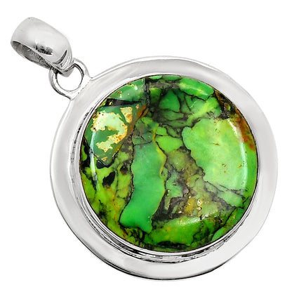 Green Matrix Turquoise Pendant P-1076 SDP158207