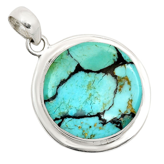 Lucky Charm Tibetan Turquoise Pendant P-1076 SDP158221