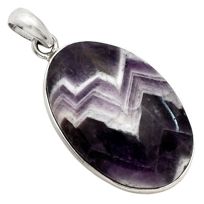 Chevron Amethyst Pendant P-1001 SDP158458
