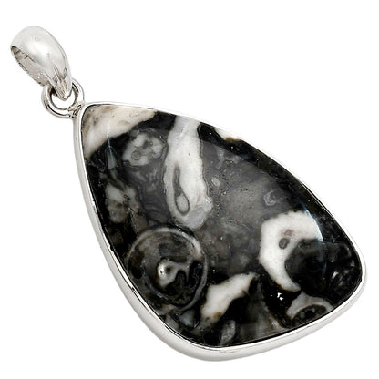 Mexican Cabbing Fossil Pendant P-1001 SDP158480