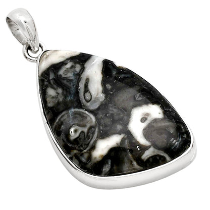 Mexican Cabbing Fossil Pendant P-1001 SDP158480