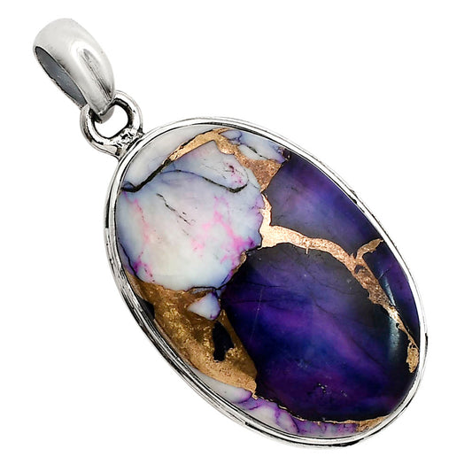 Spiny Oyster Turquoise Pendant P-1124 SDP158522