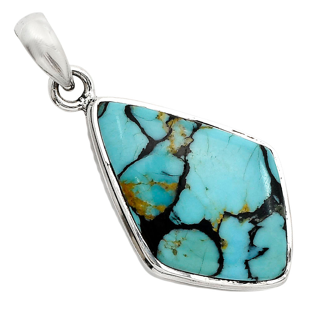 Lucky Charm Tibetan Turquoise Pendant P-1124 SDP158588