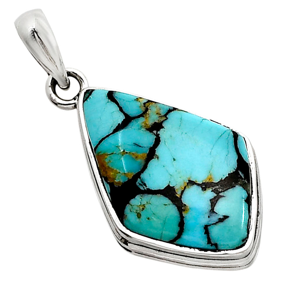 Lucky Charm Tibetan Turquoise Pendant P-1124 SDP158588