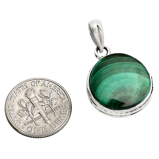 Malachite Eye Pendant P-1124 SDP158591