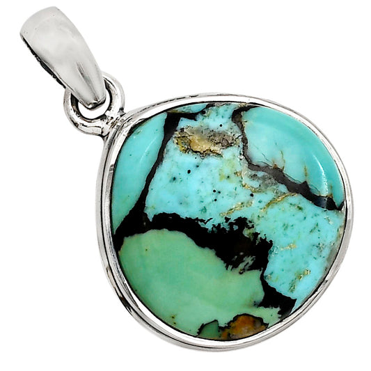 Lucky Charm Tibetan Turquoise Pendant P-1124 SDP158605