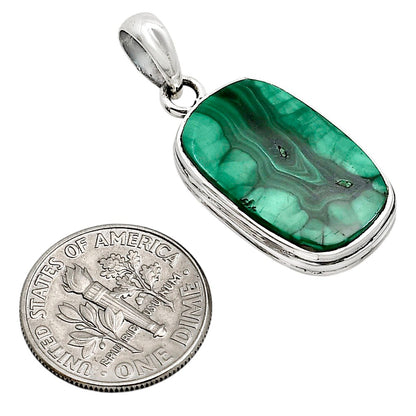 Malachite Eye Pendant P-1124 SDP158609