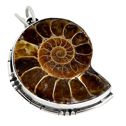 Fossil Ammonite Pendant P-1736 SDP158651