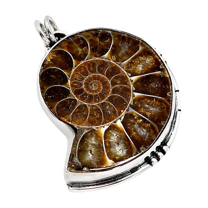 Fossil Ammonite Pendant P-1736 SDP158654