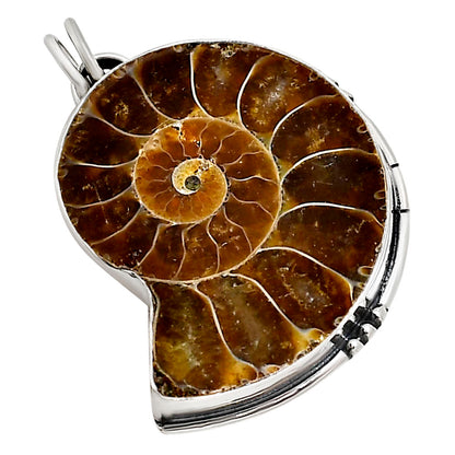 Fossil Ammonite Pendant P-1736 SDP158658