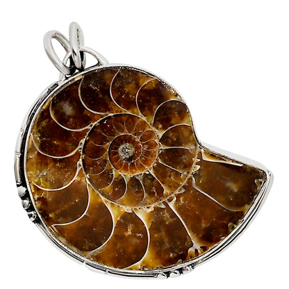 Fossil Ammonite Pendant P-1736 SDP158659