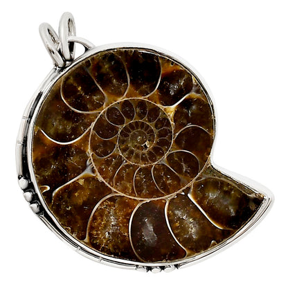 Fossil Ammonite Pendant P-1736 SDP158662