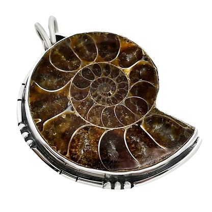 Fossil Ammonite Pendant P-1736 SDP158662