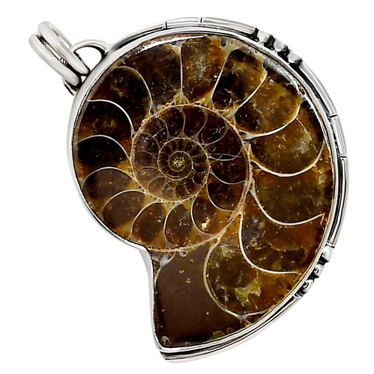 Fossil Ammonite Pendant P-1736 SDP158668