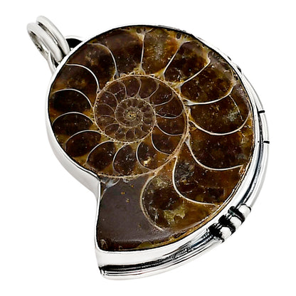 Fossil Ammonite Pendant P-1736 SDP158668