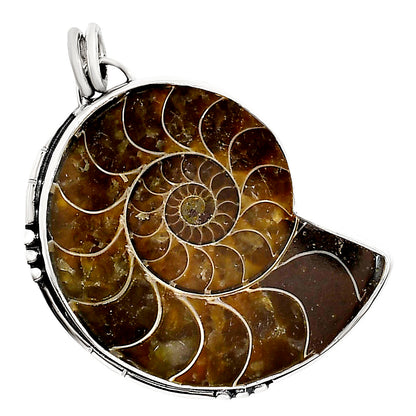 Fossil Ammonite Pendant P-1736 SDP158669