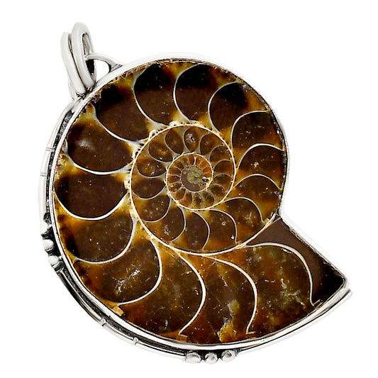 Fossil Ammonite Pendant P-1736 SDP158670