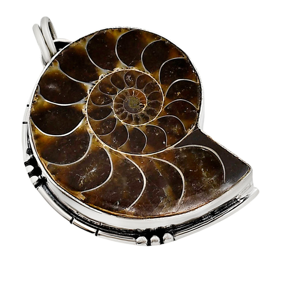 Fossil Ammonite Pendant P-1736 SDP158670