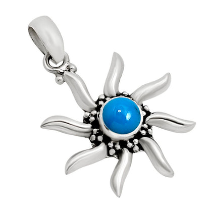 Sun - Sleeping Beauty Turquoise Pendant P-1263 SDP158672
