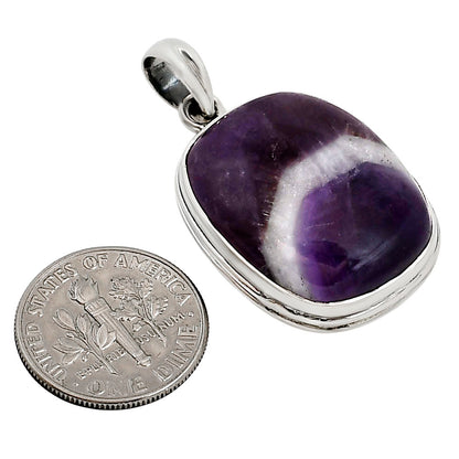 Chevron Amethyst Pendant P-1124 SDP158755