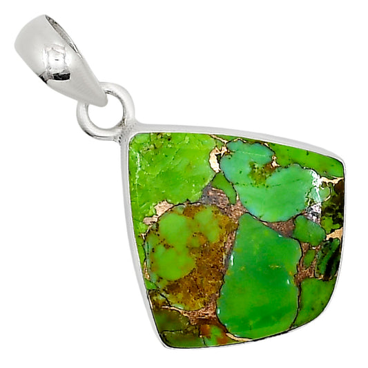 Copper Green Turquoise Pendant P-1001 SDP158802