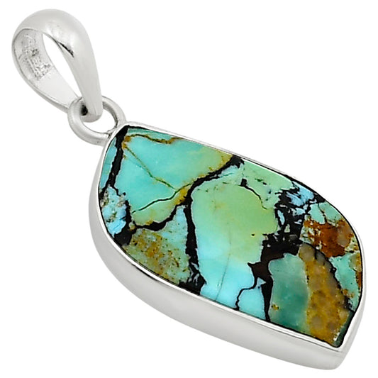 Lucky Charm Tibetan Turquoise Pendant P-1001 SDP158804