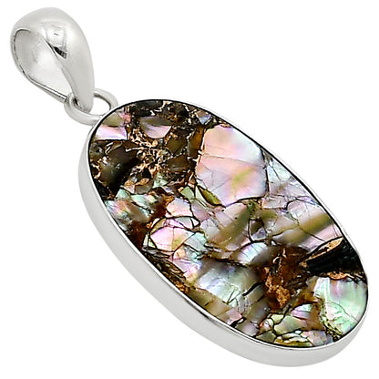 Copper Abalone Shell Pendant P-1001 SDP158820
