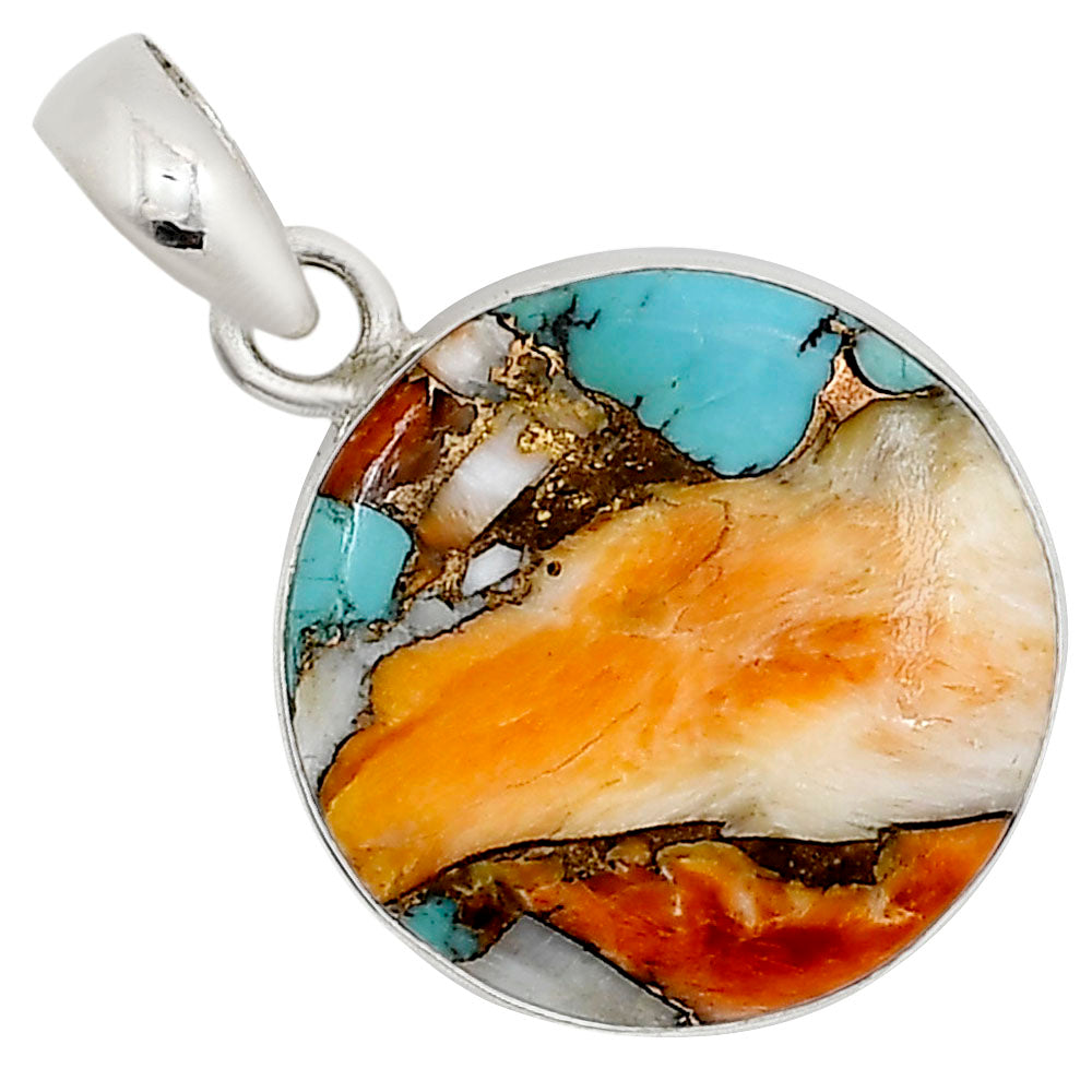 Spiny Oyster Turquoise Pendant P-1001 SDP158830