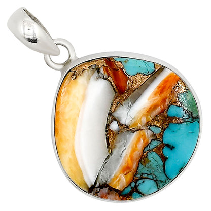 Spiny Oyster Turquoise Pendant P-1001 SDP158832