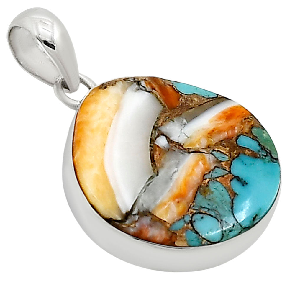 Spiny Oyster Turquoise Pendant P-1001 SDP158832