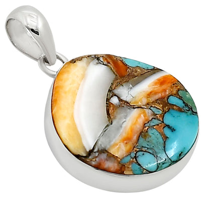 Spiny Oyster Turquoise Pendant P-1001 SDP158832