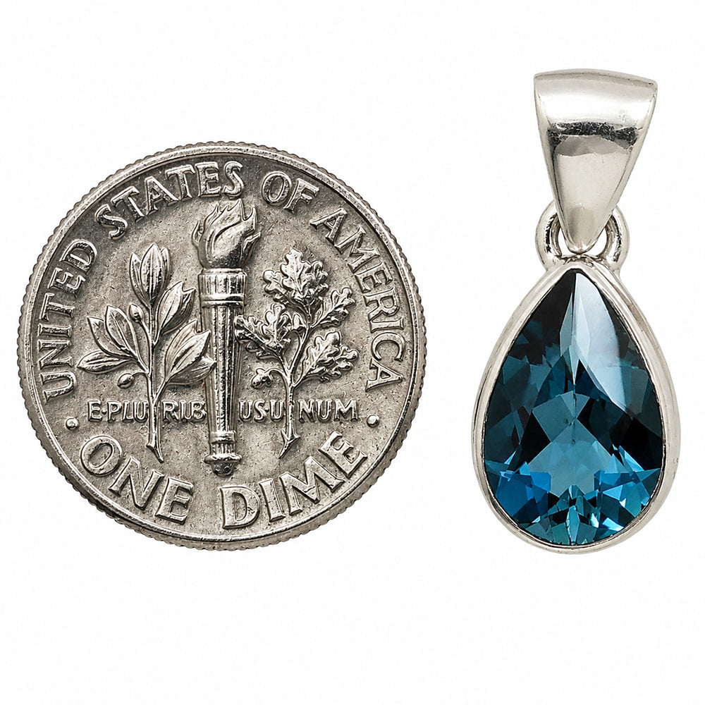 London Blue Topaz Pendant P-1124 SDP158855
