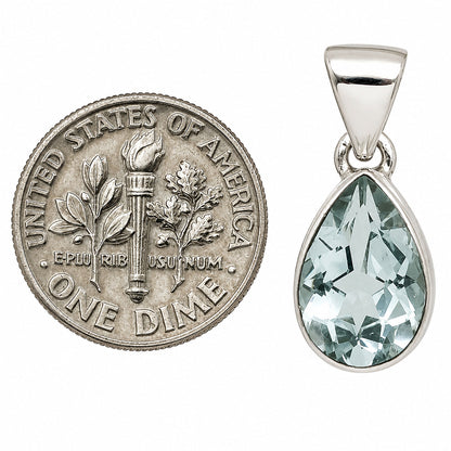 Sky Blue Topaz Pendant P-1124 SDP158865