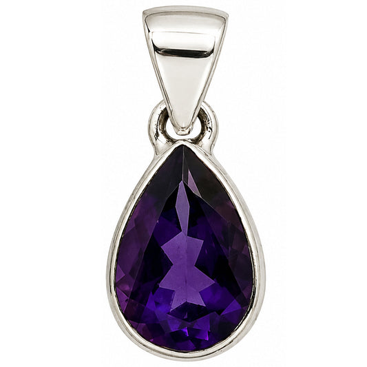 African Amethyst Pendant P-1124 SDP158870