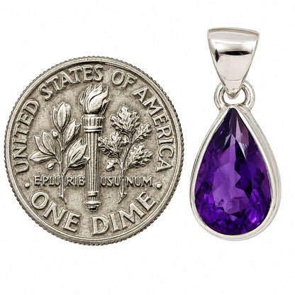 African Amethyst Pendant P-1124 SDP158874