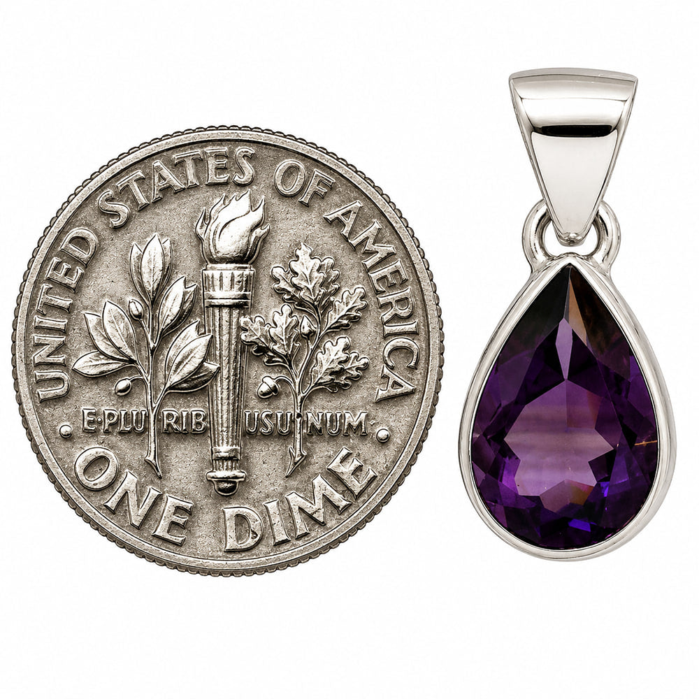 African Amethyst Pendant P-1124 SDP158875