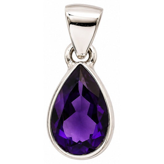 African Amethyst Pendant P-1124 SDP158877